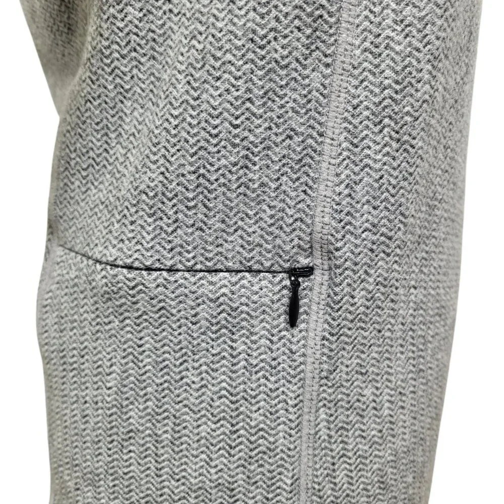 Senita Athletics Gray Quarter Zip Pullover Women’s Size Small Running Top - Picture 4 of 10